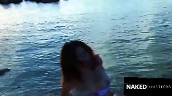 Sex on the beach with this latina super freak she always down to fuck