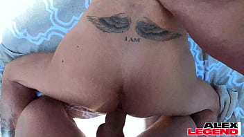 Brunette milf shay sight gets a wet orgasm beside the pool