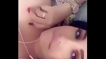 Touching and she enjoy it