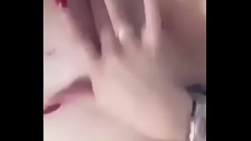 Touching and she enjoy it