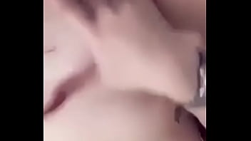 Touching and she enjoy it