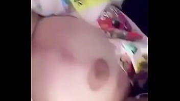 Touching and she enjoy it