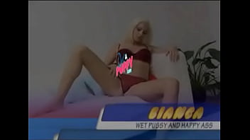 Wet and puffy presents anal action bianca doing fingering cameltoe and masturbation