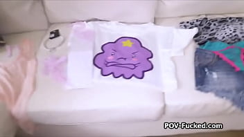 Pov blowjob by a future pornstar