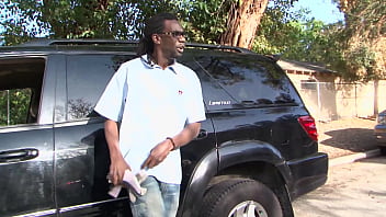 Big blonde with long hair loves black cock