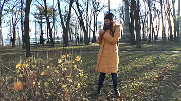 Stripping off my jeans after a sweaty walk