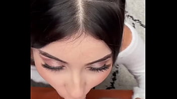 Brunette babe pov fuck