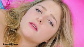 Sun kissed stunner naked close up