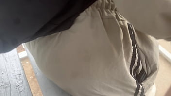 Ran into a girl i know at the bus stop and eat her out