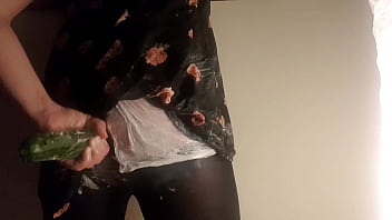 Geordie Sissy Slag In Fishnets thumbnail