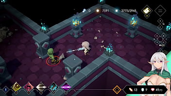 Escape dungeon 2 銀月蒼狼 蘇拉爾 4~被迫與巨漢結婚 被大屌破處後射精在子宮裡