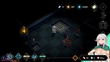 Escape dungeon 2 銀月蒼狼 蘇拉爾 4~被迫與巨漢結婚 被大屌破處後射精在子宮裡