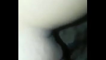 She used her fingers