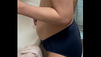 After taking a bath before sex i brushed my teeth my nipples were soft at this time so i licked them later to make them erect beautiful wife beautiful breasts japanese