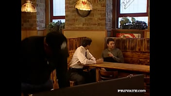 Sexy redhead carmen white accepts multiple dicks inside her