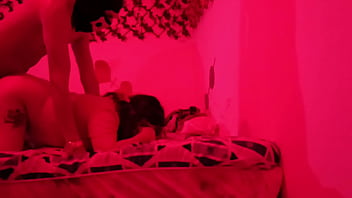 Stepmother and stepsister fucking in the same room real sex petite