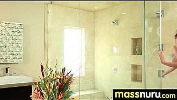 Slippery nuru massage for lucky dude 27