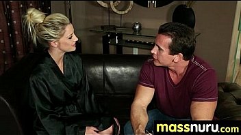 Slippery nuru massage for lucky dude 27