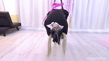 Shibari bondage suspension rope japanese cosplay marie rose cumshot facial full movie