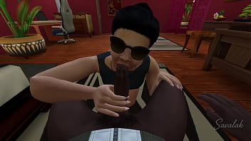 Mix of slut sucking big indian dick