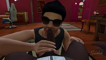 Mix of slut sucking big indian dick