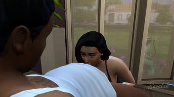 Mix of slut sucking big indian dick