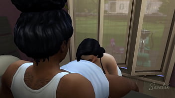 Mix of slut sucking big indian dick