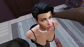 Mix of slut sucking big indian dick