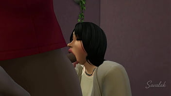 Mix of slut sucking big indian dick