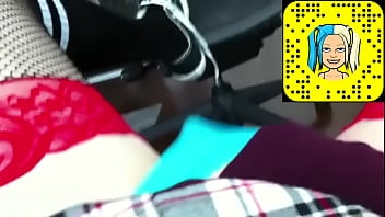 Shy teen masturbating herself