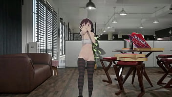 Gothic girl hentai mmd 3d undress dance soft red hair clip Gothic girl hentai mmd 3d undress dance soft red hair clip
