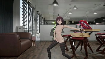 Gothic girl hentai mmd 3d undress dance soft red hair clip Gothic girl hentai mmd 3d undress dance soft red hair clip