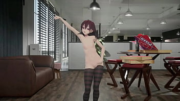 Gothic girl hentai mmd 3d undress dance soft red hair clip Gothic girl hentai mmd 3d undress dance soft red hair clip