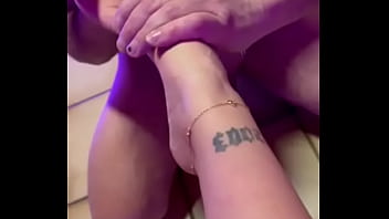 Erotic foot fetish