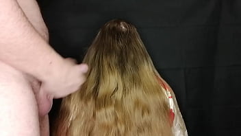 I did this on my stepmom's long hair and she didn't mind