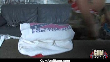 Crazy group interracial blowjob wow 9