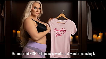 Tg transformation changed into his trophy wife male to female transformation