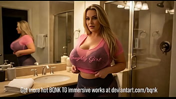 Tg transformation changed into his trophy wife male to female transformation