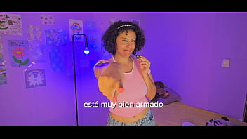 Bia avaliando um fã real no chat