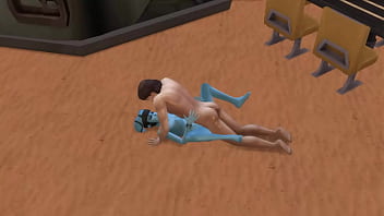 Ana kin argues with padme so he calls alien slut over to fuck star wars parody