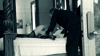 Raylene is a busty latina in lingerie who gets laid and sprayed with cum