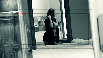 Raylene is a busty latina in lingerie who gets laid and sprayed with cum