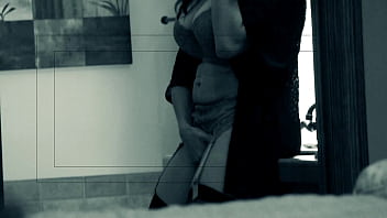 Raylene is a busty latina in lingerie who gets laid and sprayed with cum