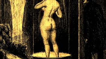 Retro erotic drawings