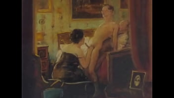 Retro erotic drawings