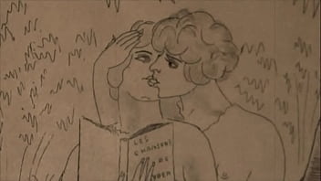 Retro erotic drawings