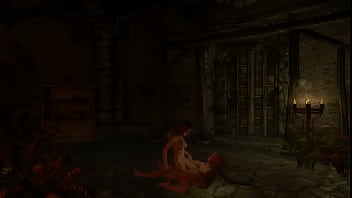 Ruiva safada gostosa se exibe e depois faz sexo quente