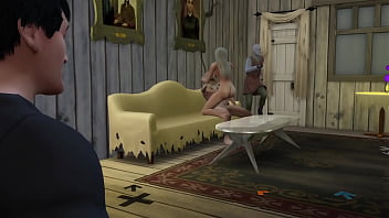 Pornstar gf gets fucked and facial in front of bf cuck view