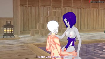 Raven bikini having sex 2 titans full & pov on sheer & fantasyking3