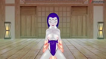 Raven bikini having sex 2 titans full & pov on sheer & fantasyking3